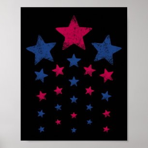 4. Juli Shirts Männer Kinder Niedlichen USA Patrio Poster