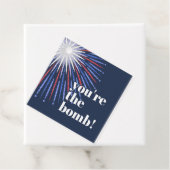 4. Juli Sie sind die Bomb Firework Cookie oder Kak Geschenkanhänger (Beispiel)