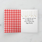 4. Juli Sparklers und Flag In a Mason Jar Karte (Innenseite)