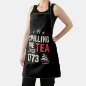4. Juli Spilling the Tea Seit 1773 Patriotic Schürze (InSitu)