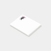 4. Juli Squatchin' w/Fireworks Post-it Klebezettel (angewinkelt)