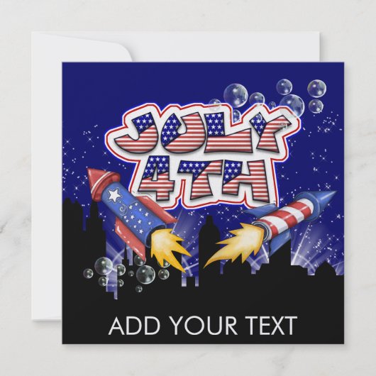 4. Juli - SRF Einladung (Vorderseite)