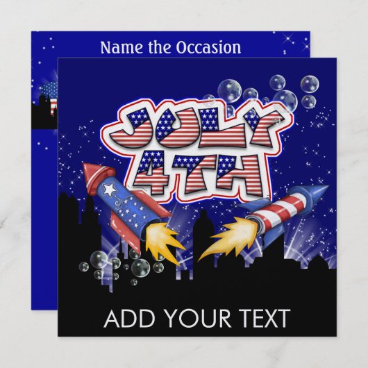 4. Juli - SRF Einladung (Vorne/Hinten)