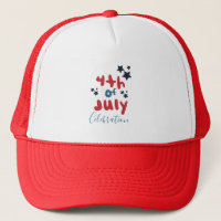 4. Juli Stars GRILLEN Party Handschrift
