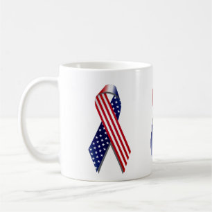 4. Juli, Stars & Stripes Tasse
