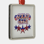 4. Juli Sterne Ornament Aus Metall (Rechts)