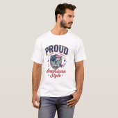 4. Juli stolz T-Shirt (Vorne ganz)