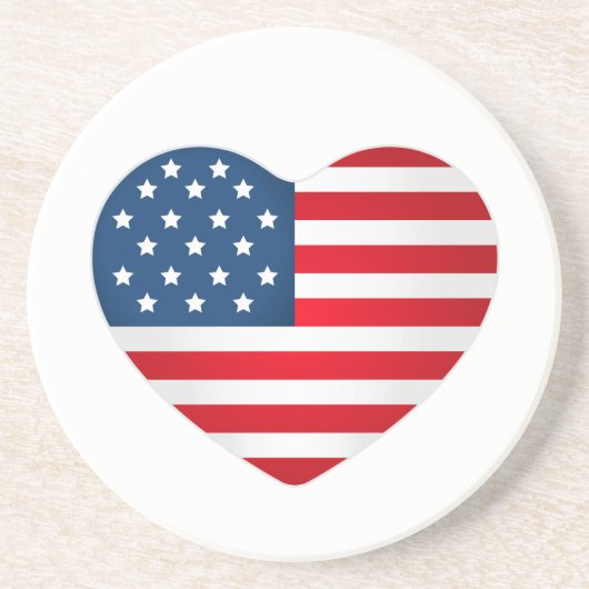 4. Juli Stone Drink Untersetzer (Vorne)