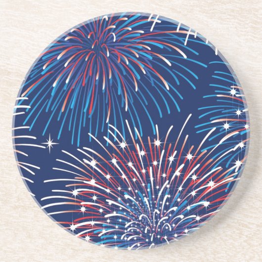 4. Juli Stone Drink Untersetzer (Vorne)