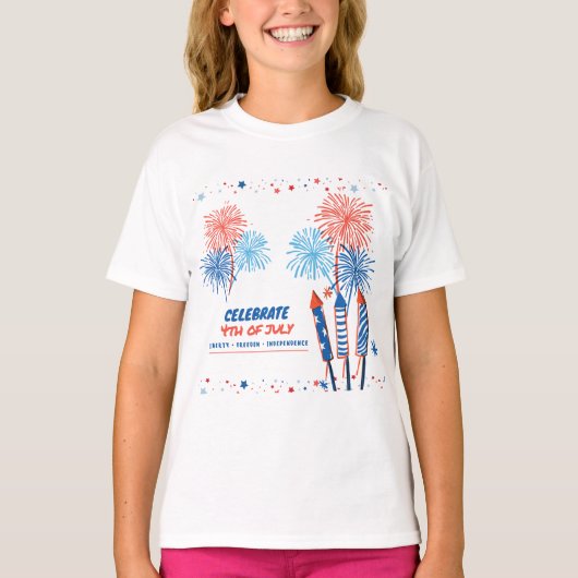 4. Juli T-Shirt (Vorderseite)
