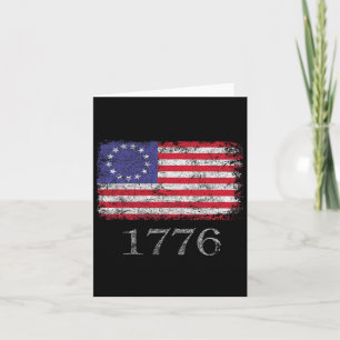 4. Juli T Shirt Amerikanische Flagge Betsy Ross 17 Karte