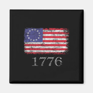 4. Juli T Shirt Amerikanische Flagge Betsy Ross 17 Magnet