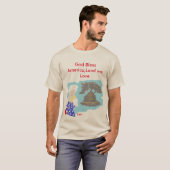 4. Juli - T-Shirt / Gott segne Amerika (Vorne ganz)
