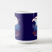 4. Juli T-Shirt Kaffeetasse (Mittel)