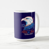 4. Juli T-Shirt Kaffeetasse (VorderseiteRechts)