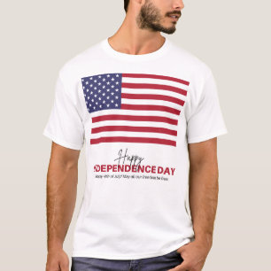 4. Juli T-Shirt   USA-Flaggen-Shirt 