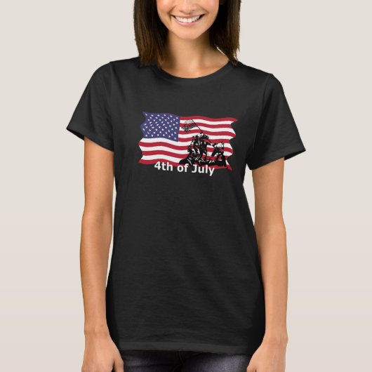 4. Juli T Shirts Iwo Jima (Vorderseite)