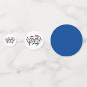 4. Juli Table Confetti Konfetti (Vorderseiten)