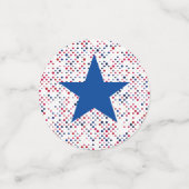 4. Juli Table Confetti Konfetti (Klein Vorderseite)