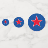 4. Juli Table Confetti Konfetti (Vorderseiten)