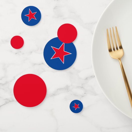 4. Juli Table Confetti Konfetti (Gruppe)