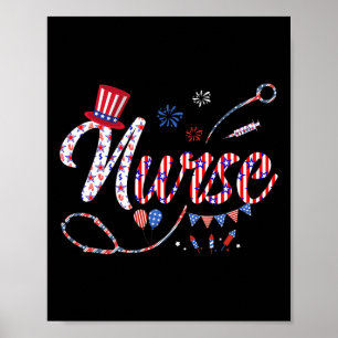 4. Juli Tag der Unabhängigkeit der amerikanischen Poster