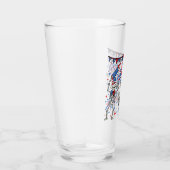 4. Juli tanzende Skelette trinken Glas (Rechts)