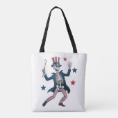4. Juli tanzendes Skelett Tasche (Rückseite)