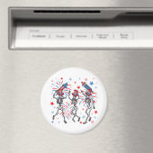 4. Juli Tanzskelettkreislauf Magnet (In Situ (Geschirrspüler))