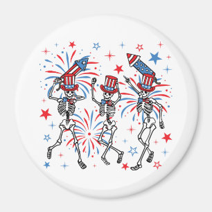 4. Juli Tanzskelettkreislauf Magnet