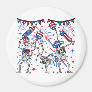4. Juli Tanzskelettkreislauf Magnet