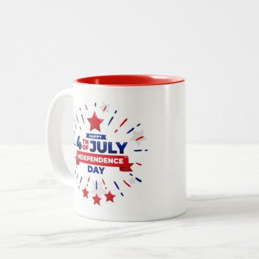 4. Juli Tasse (Vorderseite Links)