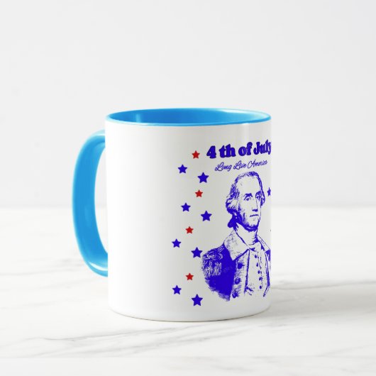 4. Juli Tasse (Vorderseite Links)