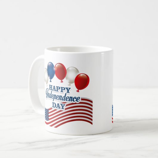 4. Juli Tasse (Vorderseite Links)