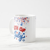 4. Juli-Tasse Kaffeetasse (Vorderseite Links)