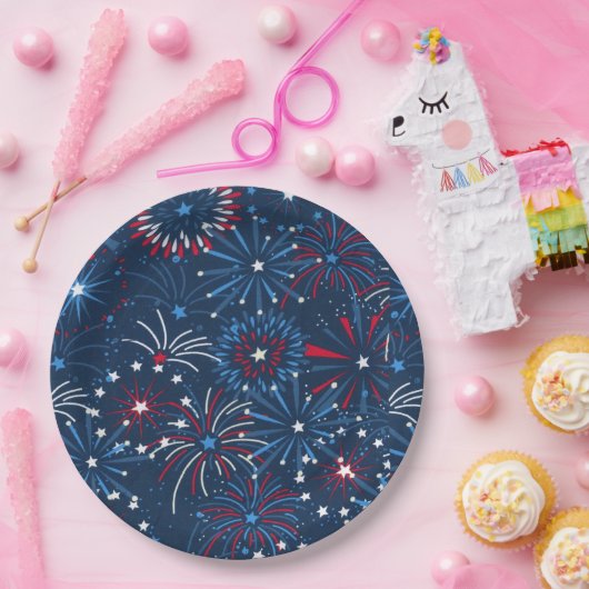 4. Juli Teller von Fireworks Paper (Party)