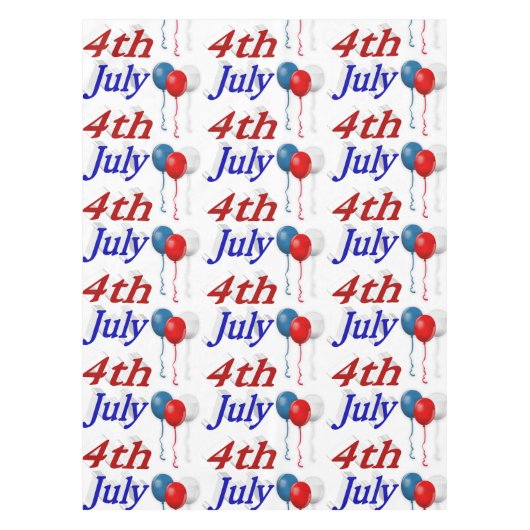 4. Juli Tischdecke (Vorderseite)