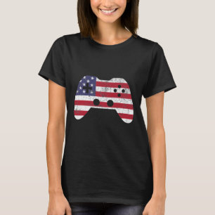 4. Juli Trendiger Roter Solo Cup Beer Pong USA-Fla T-Shirt