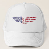 4. Juli Trucker Hat Truckerkappe (Vorderseite)