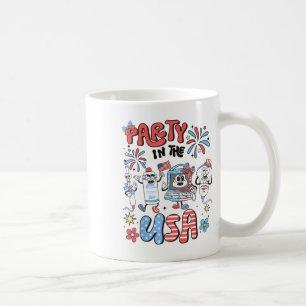 4. Juli Ultrasound Tech Girly Sonographer Tech Kaffeetasse