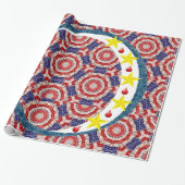 4. Juli Umschlagpapier Geschenkpapier (Ungerollt)