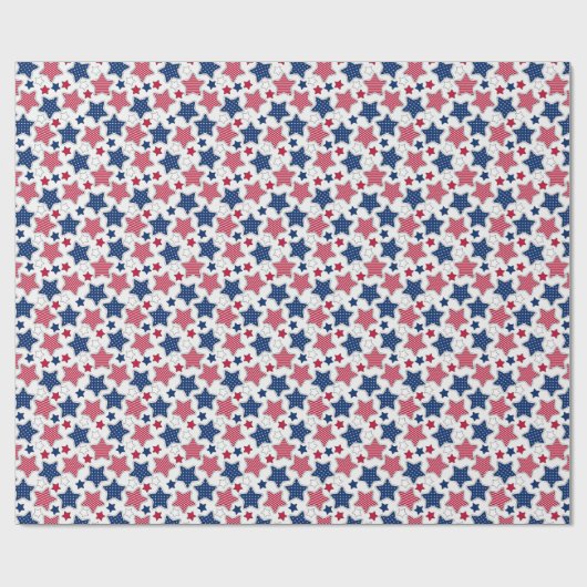 4. Juli Umschlagpapier Geschenkpapier (Flach)
