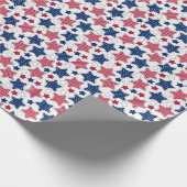 4. Juli Umschlagpapier Geschenkpapier (Ecke)