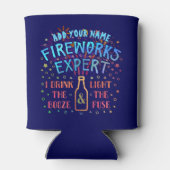 4. Juli Unabhängiges Feuerwerk Expert V2 Dosenkühler (Rückseite)