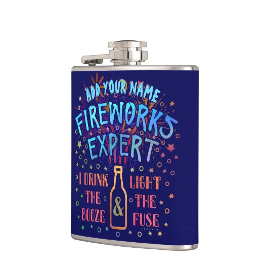 4. Juli Unabhängiges Feuerwerk Expert V2 Flachmann (Links)