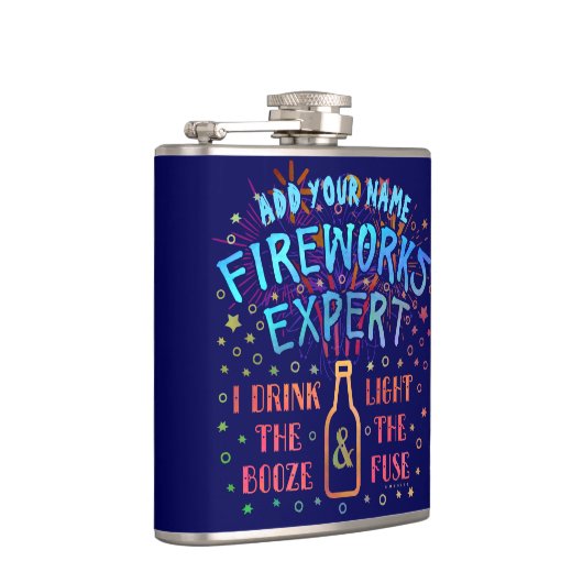 4. Juli Unabhängiges Feuerwerk Expert V2 Flachmann (Rechts)