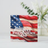 4. Juli - Unabhängigkeitstag (Stehend Vorderseite)