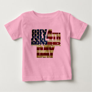 4. Juli Unabhängigkeitstag 002 Baby T-shirt