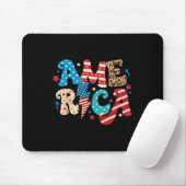 4. Juli Unabhängigkeitstag 1776 Vintager Retro Gi Mousepad (Mit Mouse)