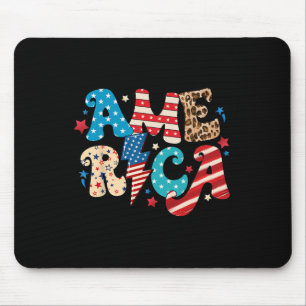 4. Juli Unabhängigkeitstag 1776 Vintager Retro Gi Mousepad